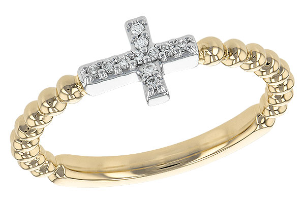 H245-11752: LDS DIA RG .05 TW (F244-25397 YG RING & WG SETTING)