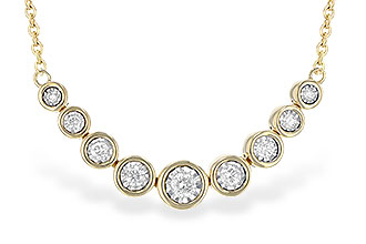 H245-14479: NECKLACE .25 TW