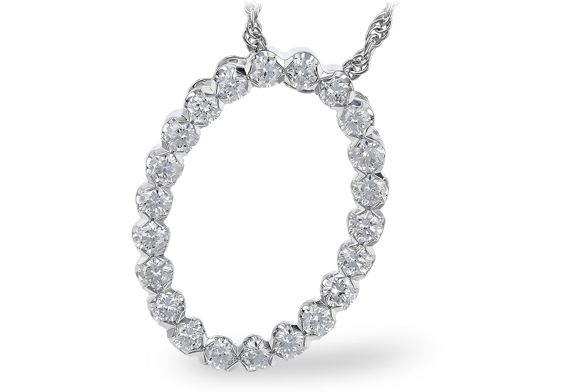 H327-87270: NECKLACE .50 TW
