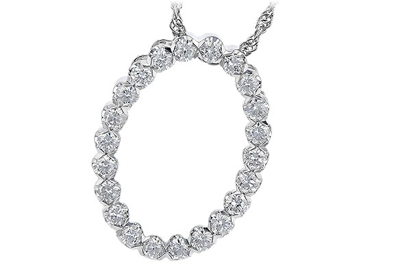 H327-87270: NECKLACE .50 TW