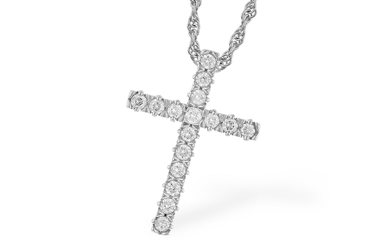 H328-73588: NECKLACE .25 TW