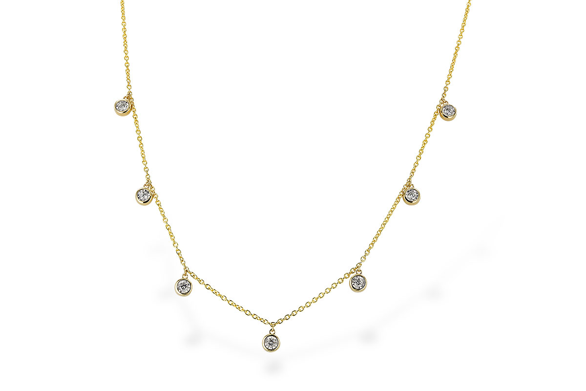 H328-80861: NECKLACE .32 TW (18")