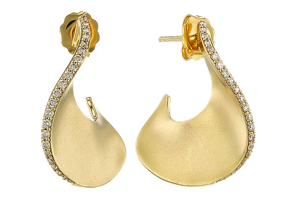 H329-64497: EARRINGS .25 TW