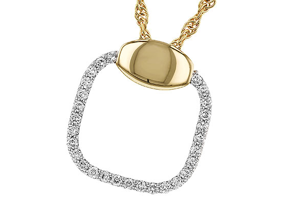 H329-69933: NECKLACE .20 TW