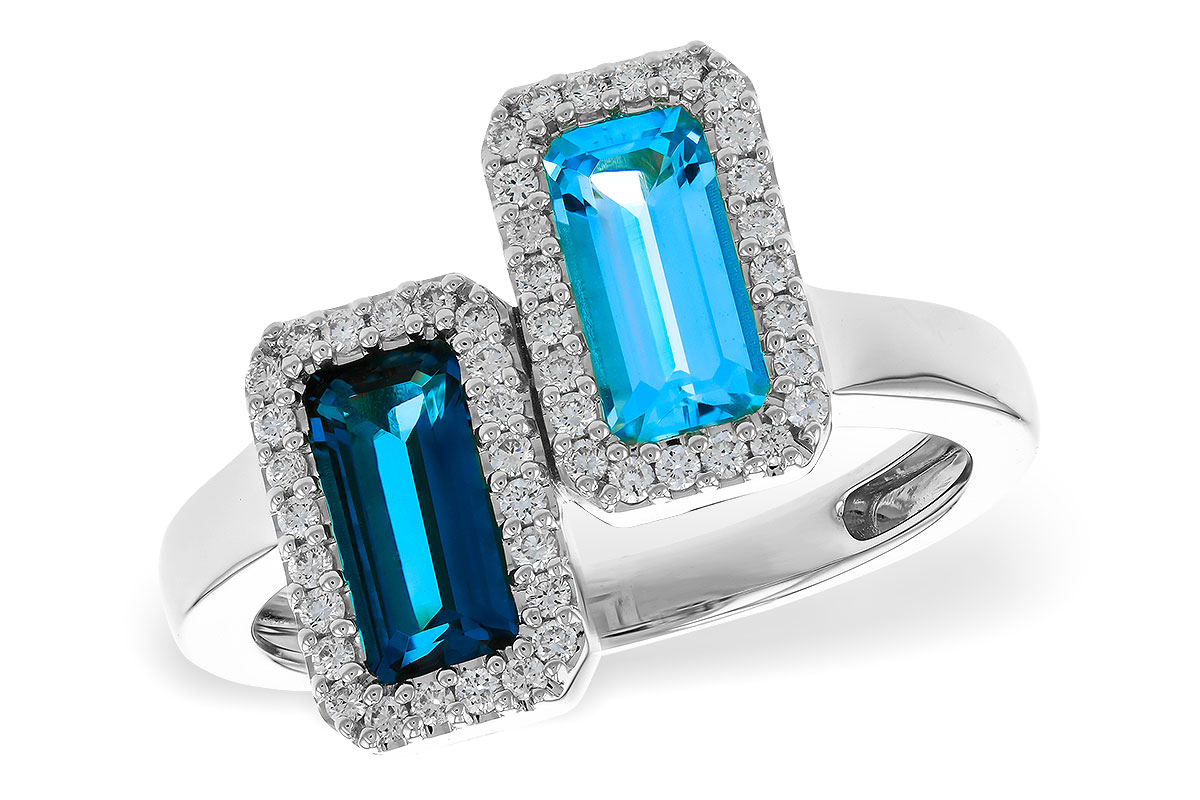H329-72652: LDS RG 1.68 TW BLUE TOPAZ 1.90 TGW