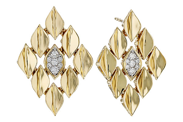 H330-55424: EARRINGS .16 TW