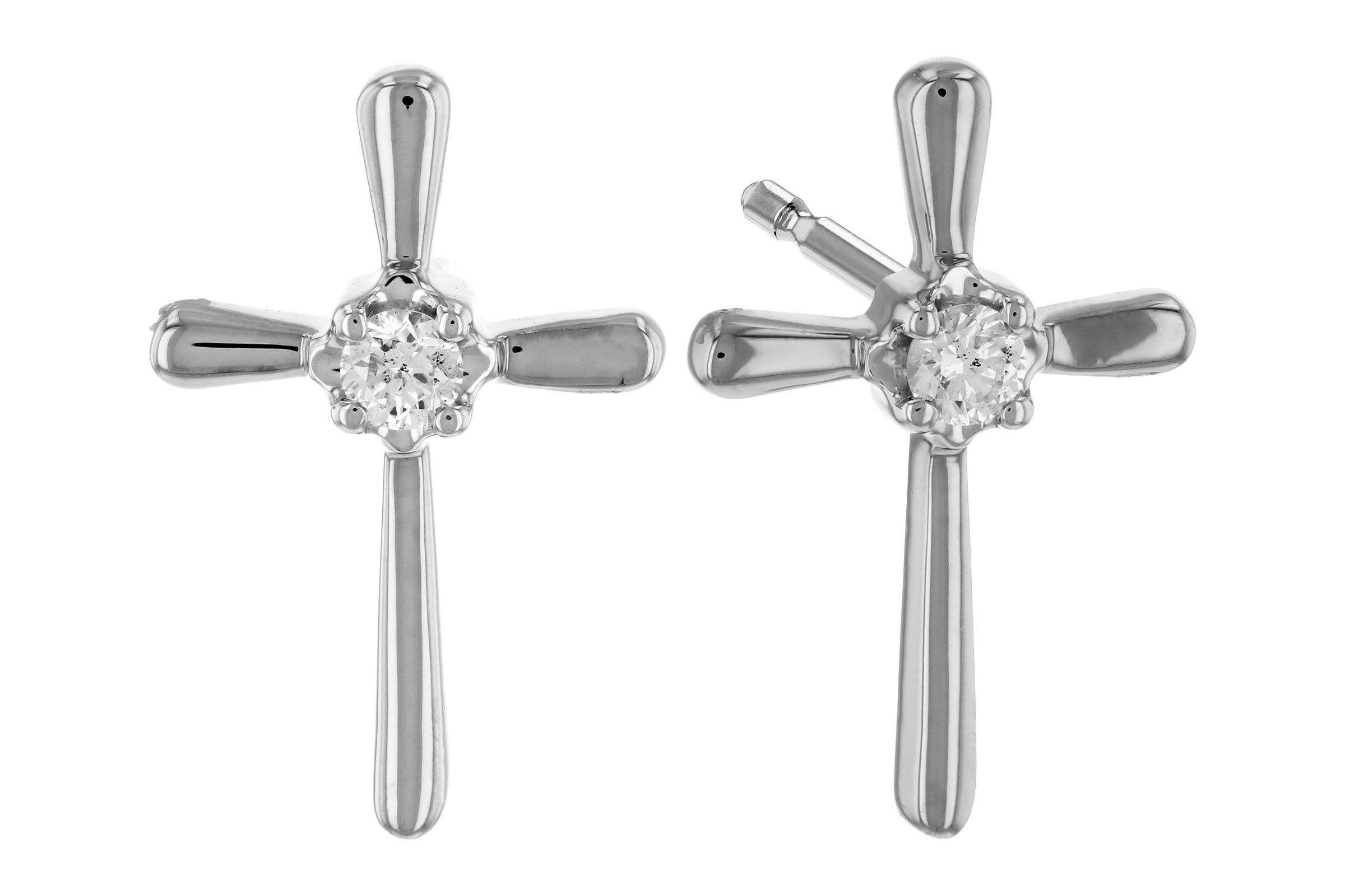H330-56306: EARRINGS .04 TW