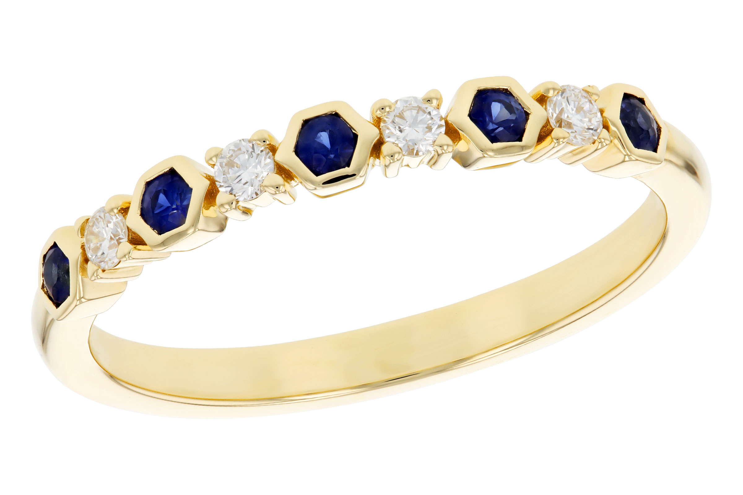 H330-58133: LDS WED RG .14 TW SAPPHIRE .24 TGW