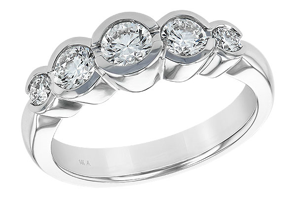 K147-88133: LDS WED RING 1.00 TW
