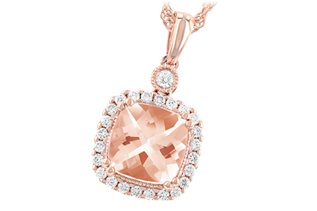 K241-48142: NECK 1.09 MORGANITE 1.26 TGW (7MM MORG)