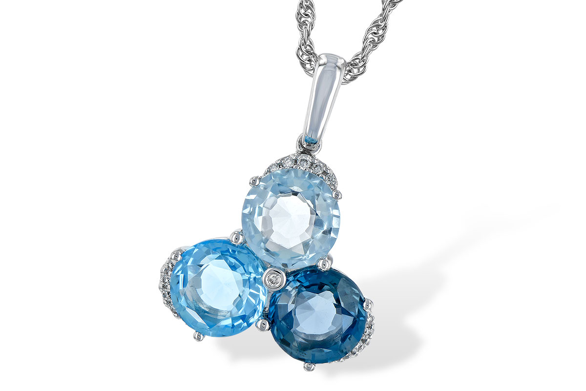 K244-19997: NECK 4.01 BLUE TOPAZ 4.06 TGW