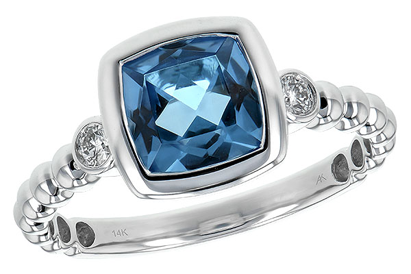 K244-20879: LDS RG 1.57 BLUE TOPAZ 1.65 TGW