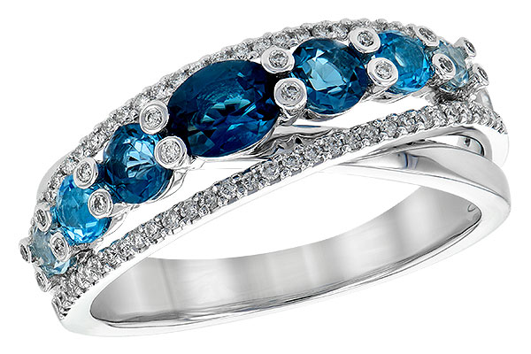 K245-09988: LDS RG 1.06 BLUE TOPAZ 1.25 TGW