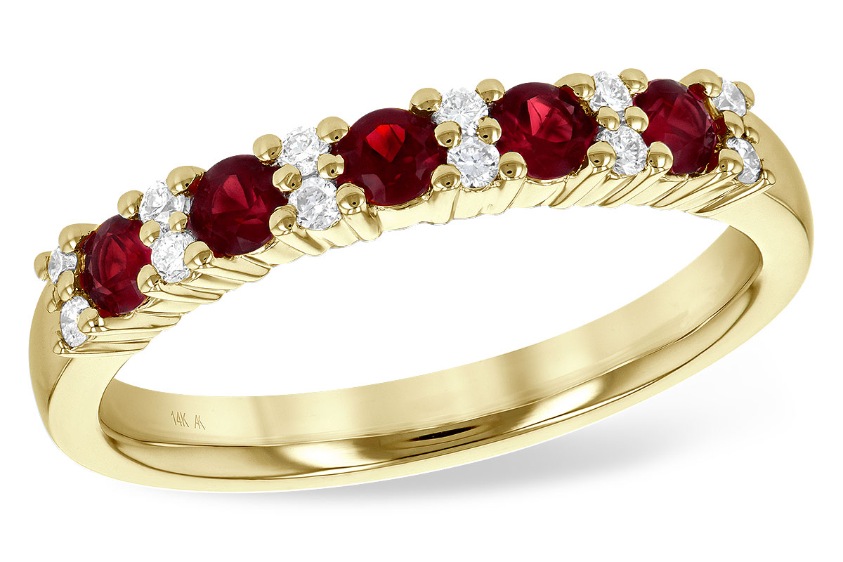 K245-10906: LDS WED RG .44 RUBY .58 TGW