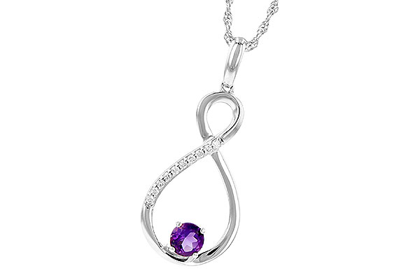 K327-82642: NECK .22 AMETHYST .27 TGW