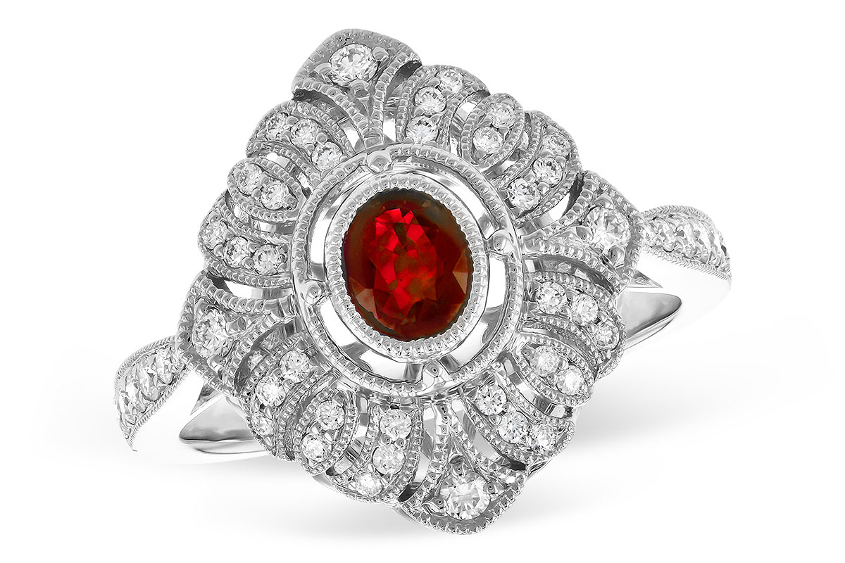 K327-85397: LDS RG .42 RUBY .80 TGW