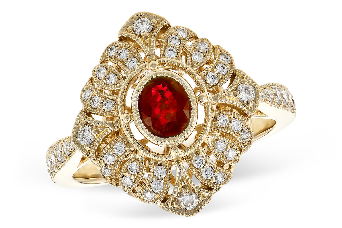 K327-85397: LDS RG .42 RUBY .80 TGW (5x4MM RUBY)