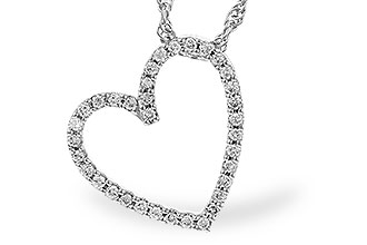 K328-77224: NECKLACE .12 TW