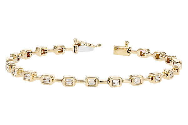 K328-78133: BRACELET .90 TW BAGUETTE