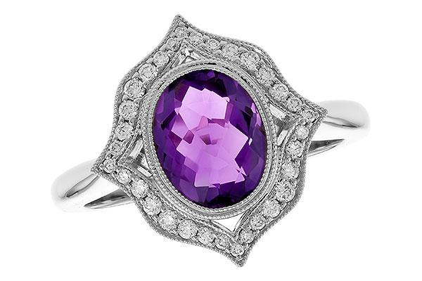 K328-79979: LDS RG 1.52 AMETHYST 1.70 TGW (9x7MM AMY)