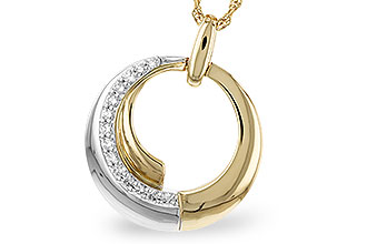 K328-80824: NECKLACE .25 TW