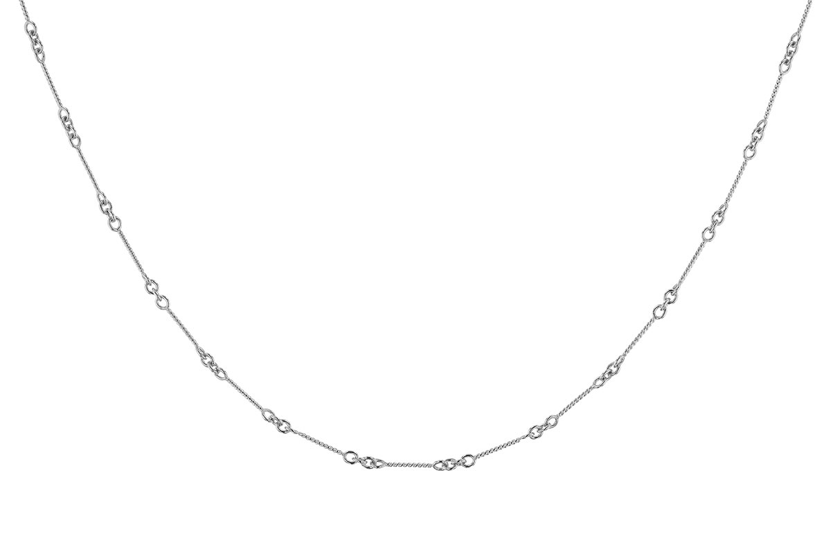 K329-64470: TWIST CHAIN (7IN, 0.8MM, 14KT, LOBSTER CLASP)