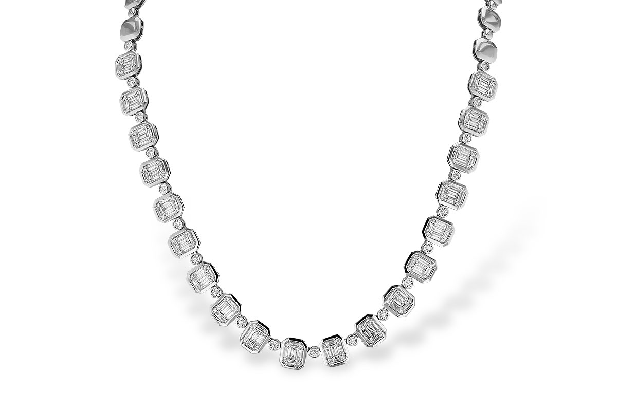 K329-64515: NECKLACE 2.48 BAG 2.95 TW (16")