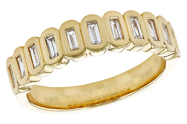 K329-65370: LDS WED RG .30 TW BAGUETTES