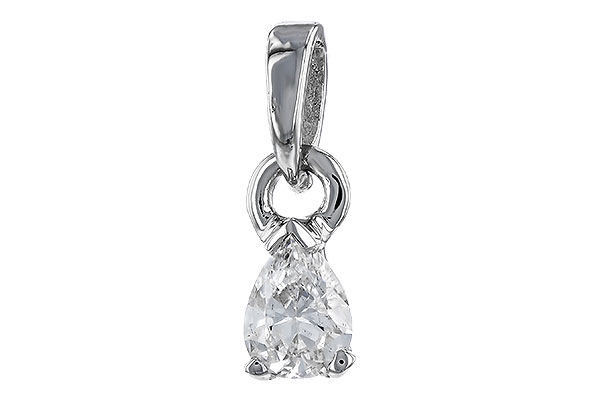 K329-66306: PENDANT .14 PEAR SHAPE