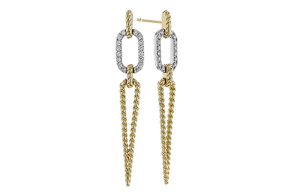 K329-66315: EARRINGS .20 TW