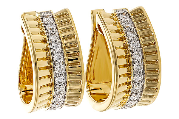 K329-69933: EARRINGS .28 TW