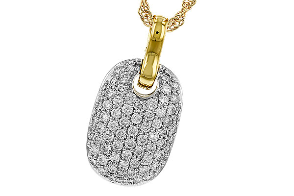 K329-70870: NECKLACE .66 TW
