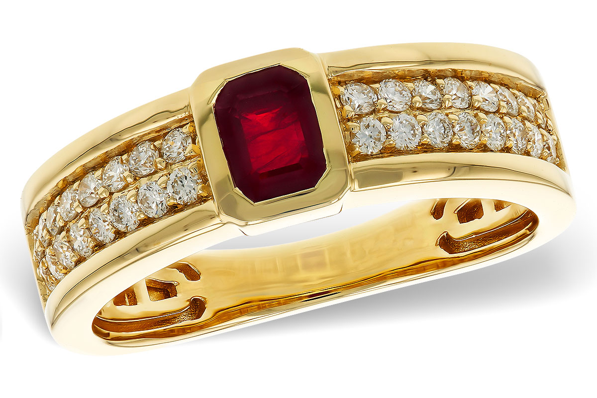 K329-70897: LDS RG .52 RUBY .85 TGW (5x4MM RU)