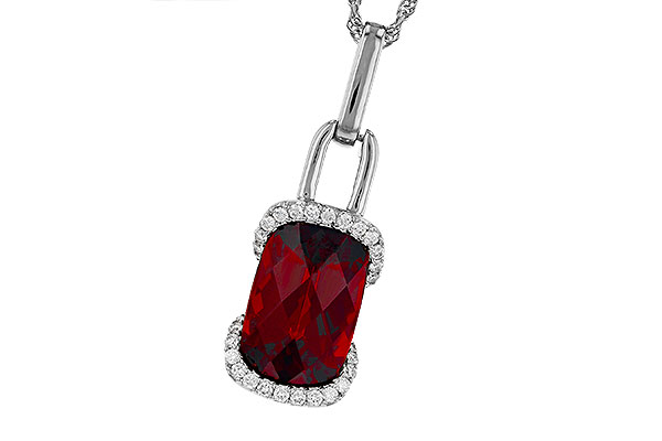 K330-55397: NECK 4.30 GARNET 4.45 TGW (12x8MM GAR)