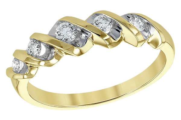 L147-88179: LDS WED RING .25 TW