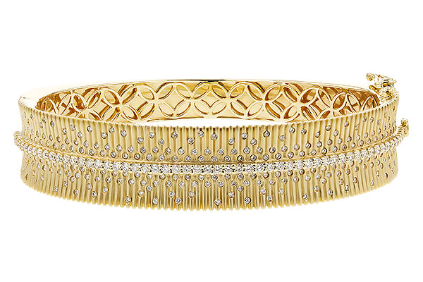 L239-64515: BANGLE BRACELET 1.94 TW (63X54MM)