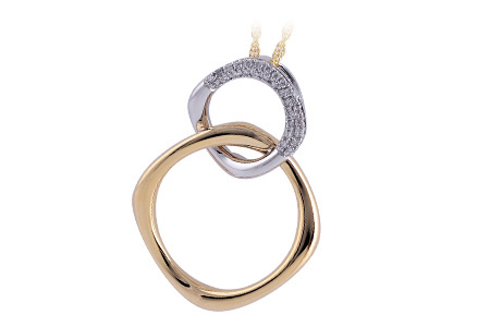 L239-66306: NECKLACE .14 TW