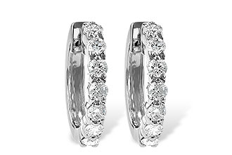 L240-58115: EARRINGS 1.00 CT TW