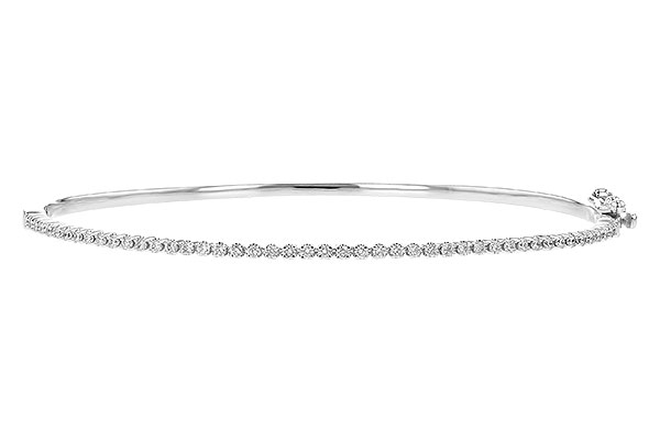 L245-18170: BANGLE BRACELET .50 TW