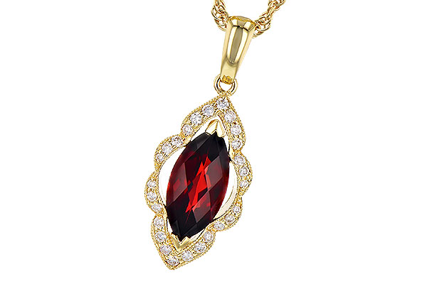 L327-89924: NECK 1.25 GARNET 1.36 TGW