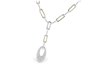 L328-77188: NECKLACE 1.05 TW