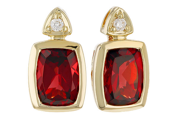 L328-77251: EARR 1.90 TW GARNET 1.94 TGW (7x5MM GAR)