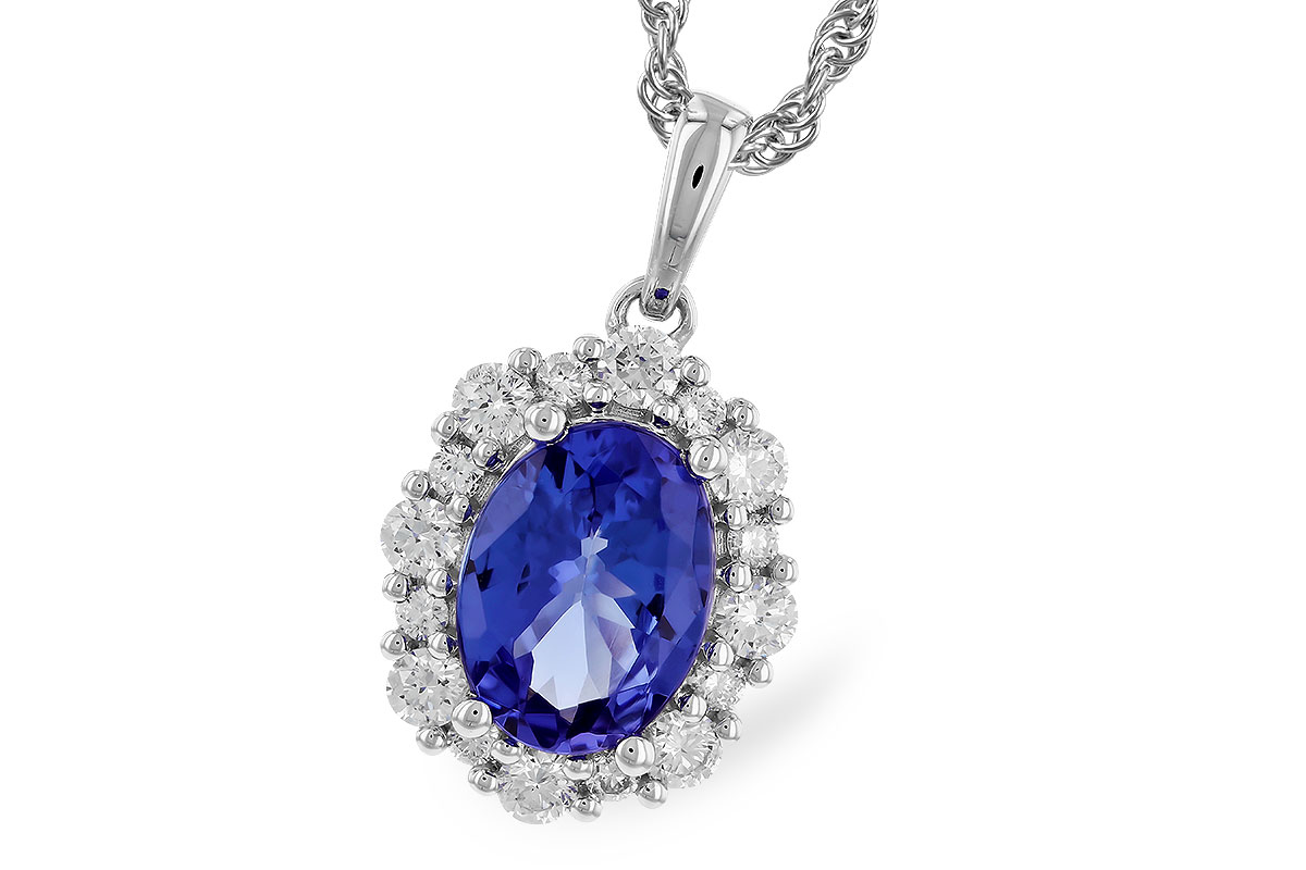 L328-77270: NECK 1.02 TANZANITE 1.32 TGW (8x6 OVAL)