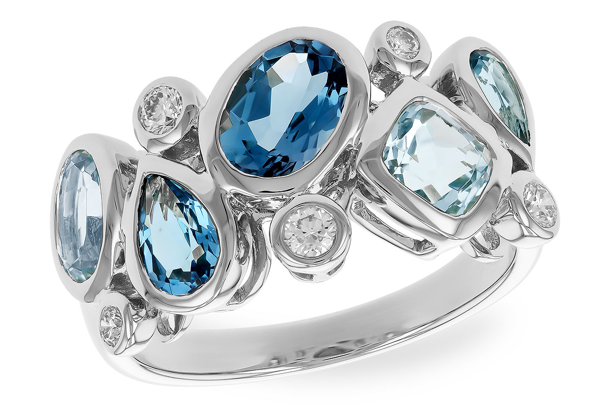 L328-79006: LDS RG 2.57 BLUE TOPAZ TW 2.75 TGW