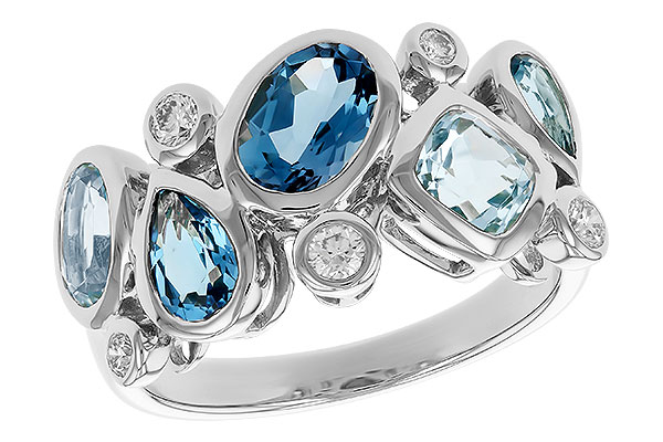 L328-79006: LDS RG 2.57 BLUE TOPAZ TW 2.75 TGW