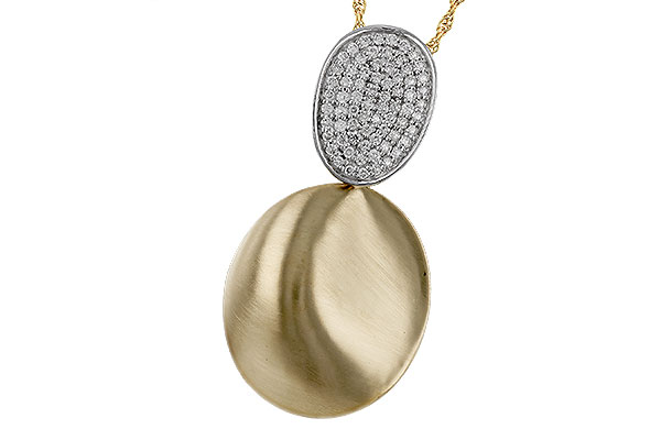 L329-65442: NECKLACE .33 TW