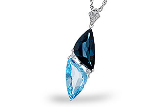 L329-66324: NECK 6.87 BLUE TOPAZ 6.97 TGW