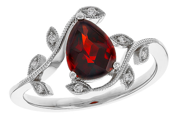 L329-70851: LDS RG 1.34 GARNET 1.40 TGW (8x6MM GAR)