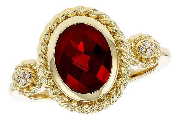 L330-55406: LDS RG 2.10 GARNET 2.12 TGW (9x7MM GAR)