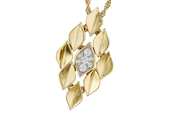 L330-55424: NECKLACE .15 TW